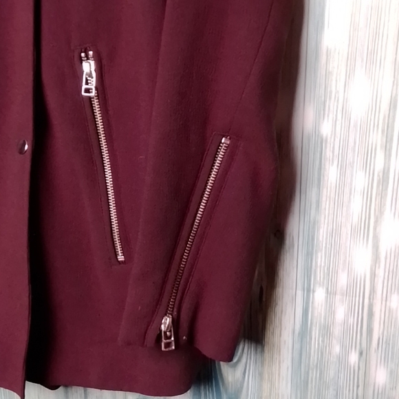Wilfred Mayat Jacket Burgundy small - Picture 4 of 7